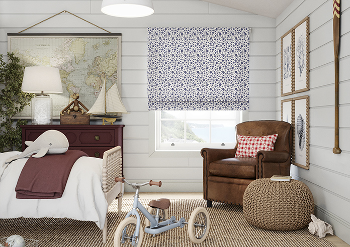 Whaley Great, Star Splash Shore - Twist&Fit Roman Blind - Image 3